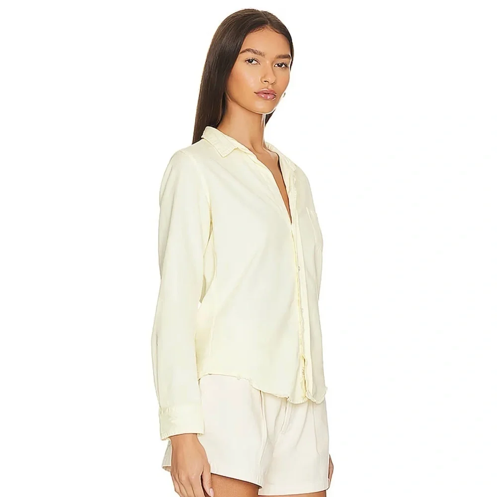 Frank & Eileen Lightweight Cotton Button Up Barry Top - Picture 4 of 9